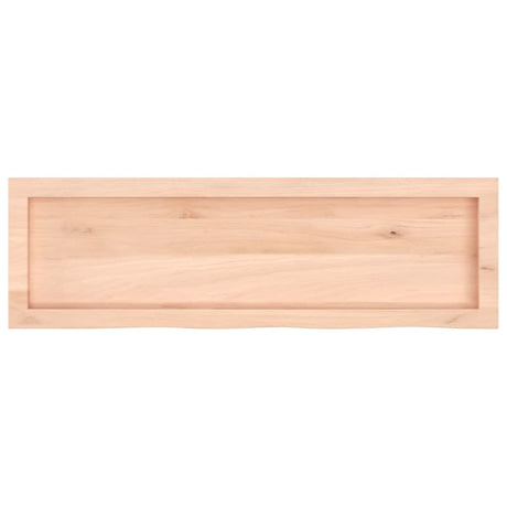 Blat umywalki Vidaxx 100x30x (2-4) cm z litego drewna, surowego