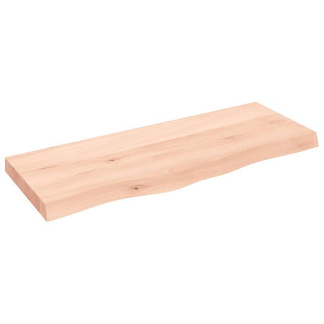 Blat umywalki Vidaxx 100x40x (2-6) cm, nieobrobione lite drewno