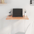 Vidaxl tafelblad 60x60x2 cm behandeld massief eikenhout lichtbruin