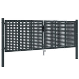 Brama VidaXL 300x150 cm stal antracytowa