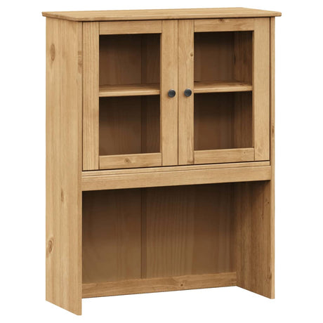 Vidaxl opzetkast vigo 78x30x100 cm massief grenenhout