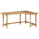Vidaxl bureau 165x110x75 cm massief mangohout