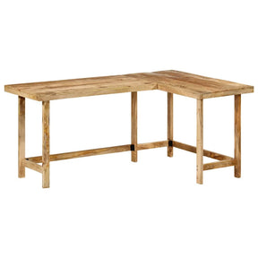 Vidaxl bureau 165x110x75 cm massief mangohout