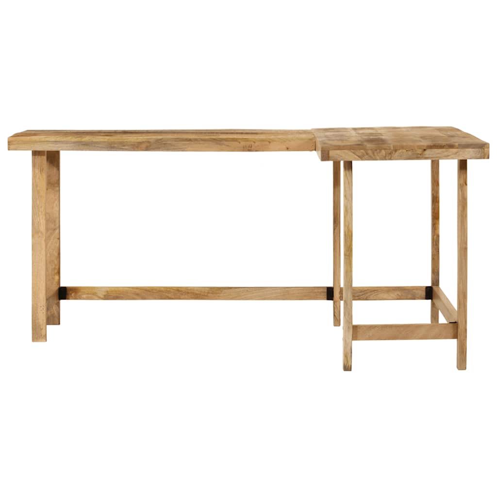 Vidaxl bureau 165x110x75 cm massief mangohout