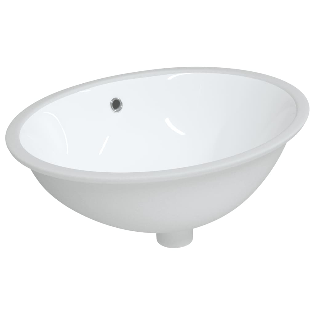 Umywalka Vidaxx owalna 56x41x20 cm ceramiczna biała