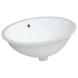 Umywalka Vidaxx owalna 56x41x20 cm ceramiczna biała