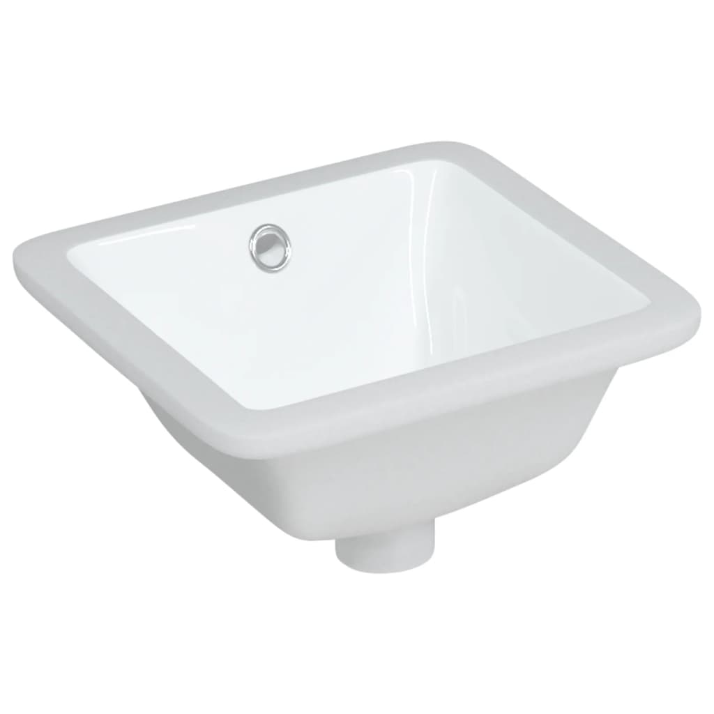 Umywalka prostokątna Vidaxx 30,5x27x14 cm ceramika biała