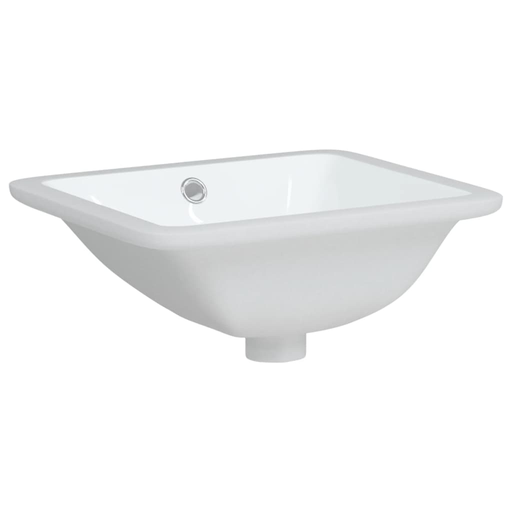 Umywalka prostokątna Vidaxx 36,5x32x15,5 cm ceramika biała