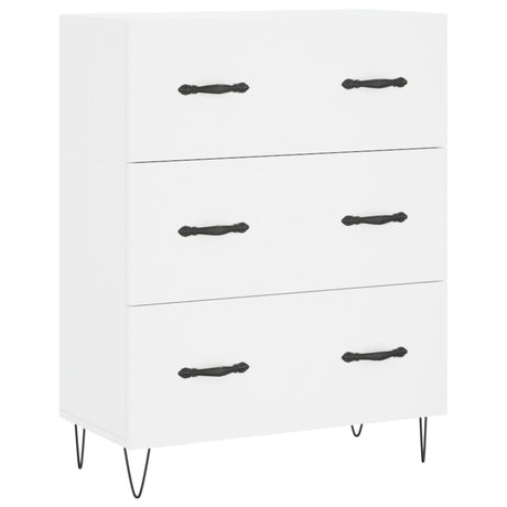 Vidaxl dressoir 69,5x34x90 cm bewerkt hout wit