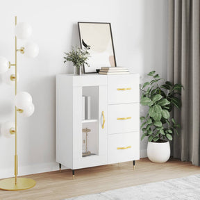 Vidaxl dressoir 69,5x34x90 cm bewerkt hout wit