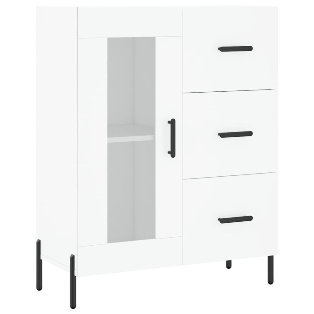 Vidaxl dressoir 69,5x34x90 cm bewerkt hout wit