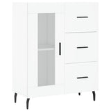 Vidaxl dressoir 69,5x34x90 cm bewerkt hout wit
