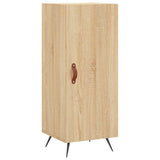 Vidaxl dressoir 34,5x34x90 cm bewerkt hout sonoma eiken