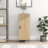 Vidaxl dressoir 34,5x34x90 cm bewerkt hout sonoma eiken