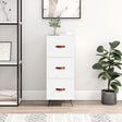 Vidaxl dressoir 34,5x34x90 cm bewerkt hout wit