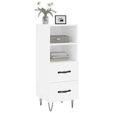 Vidaxl dressoir 34,5x34x90 cm bewerkt hout wit