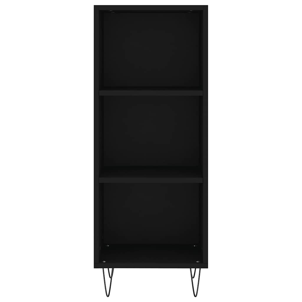 Vidaxl dressoir 34,5x32,5x90 cm bewerkt hout zwart