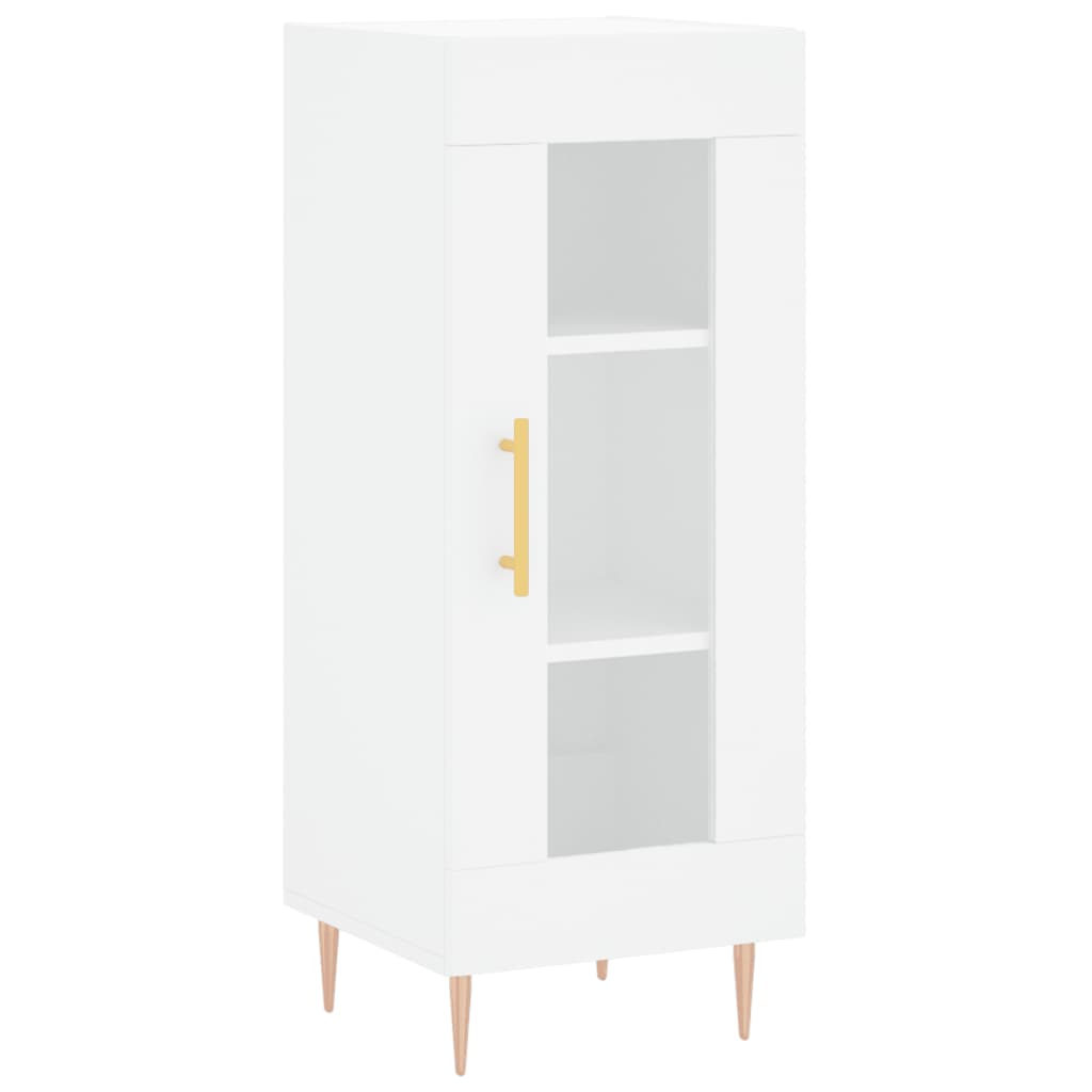 Vidaxl dressoir 34,5x34x90 cm bewerkt hout wit