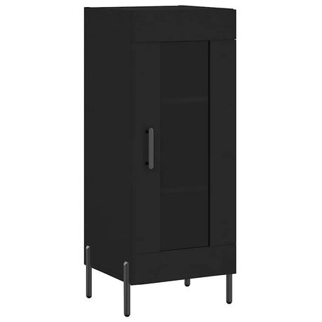 Vidaxl dressoir 34,5x34x90 cm bewerkt hout zwart
