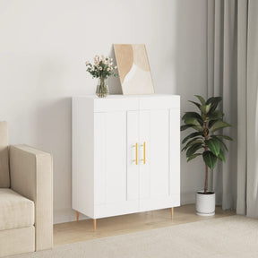 Vidaxl dressoir 69,5x34x90 cm bewerkt hout wit