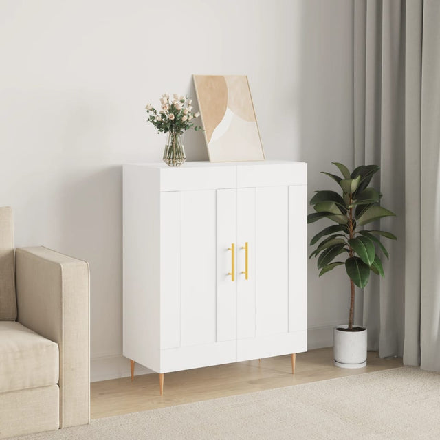 Vidaxl dressoir 69,5x34x90 cm bewerkt hout wit