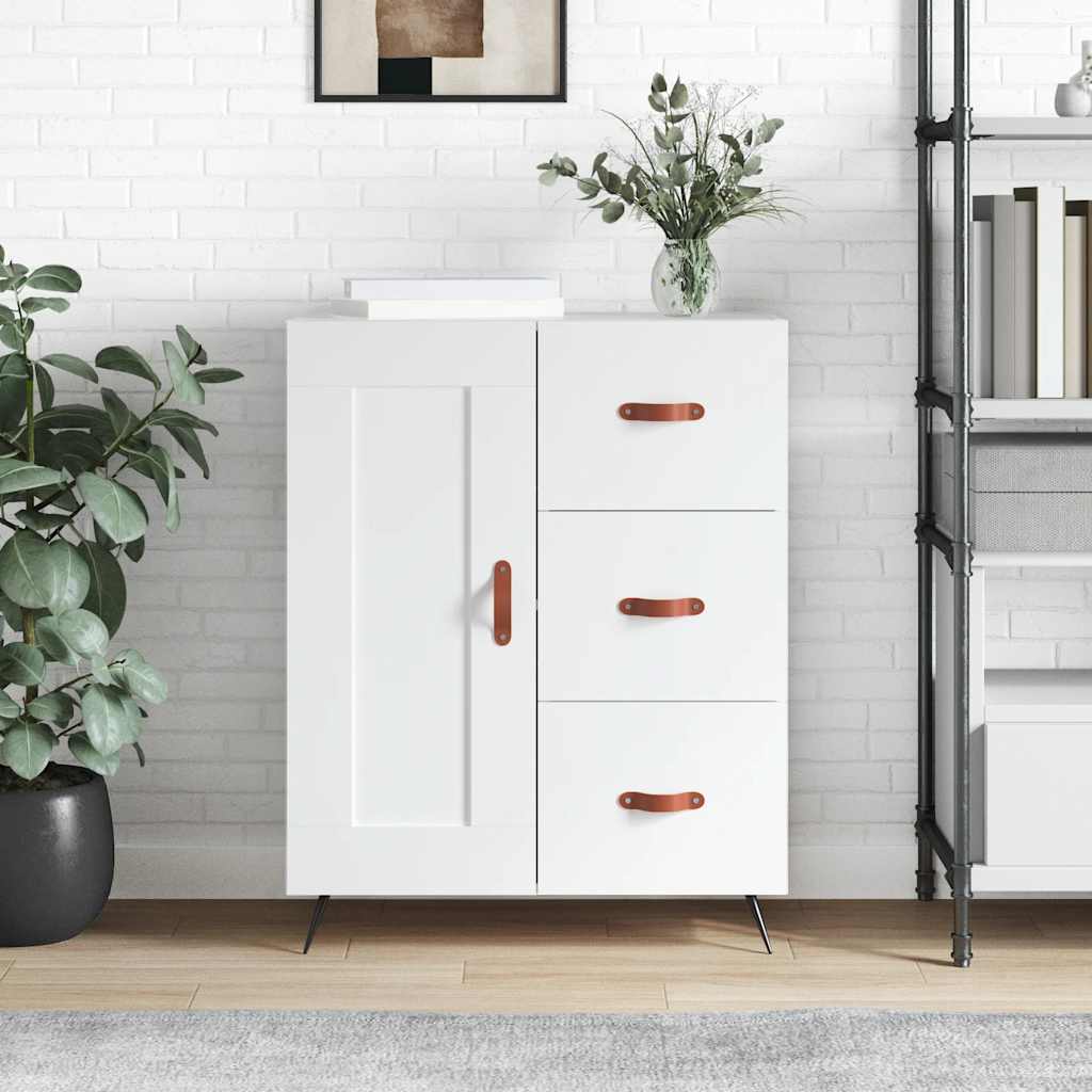 Vidaxl dressoir 69,5x34x90 cm bewerkt hout wit