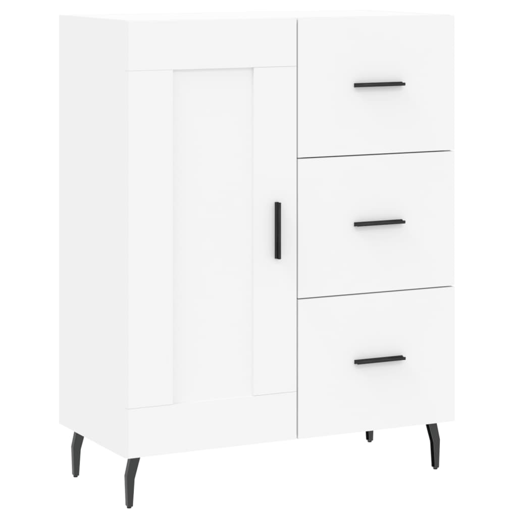 Vidaxl dressoir 69,5x34x90 cm bewerkt hout wit