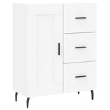 Vidaxl dressoir 69,5x34x90 cm bewerkt hout wit