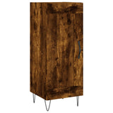 Vidaxl dressoir 34,5x34x90 cm bewerkt hout gerookt eiken