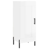 Vidaxl dressoir 34,5x34x90 cm bewerkt hout hoogglans wit