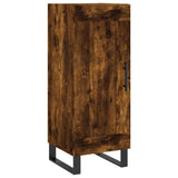 Vidaxl dressoir 34,5x34x90 cm bewerkt hout gerookt eiken
