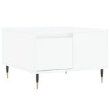 Vidaxl salontafel 55x55x36,5 cm bewerkt hout wit