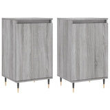 Vidaxl dressoirs 2 st 40x35x70 cm bewerkt hout grijs sonoma