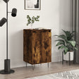 Vidaxl dressoir 40x35x70 cm bewerkt hout gerookt eikenkleurig
