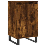 Vidaxl dressoir 40x35x70 cm bewerkt hout gerookt eikenkleurig