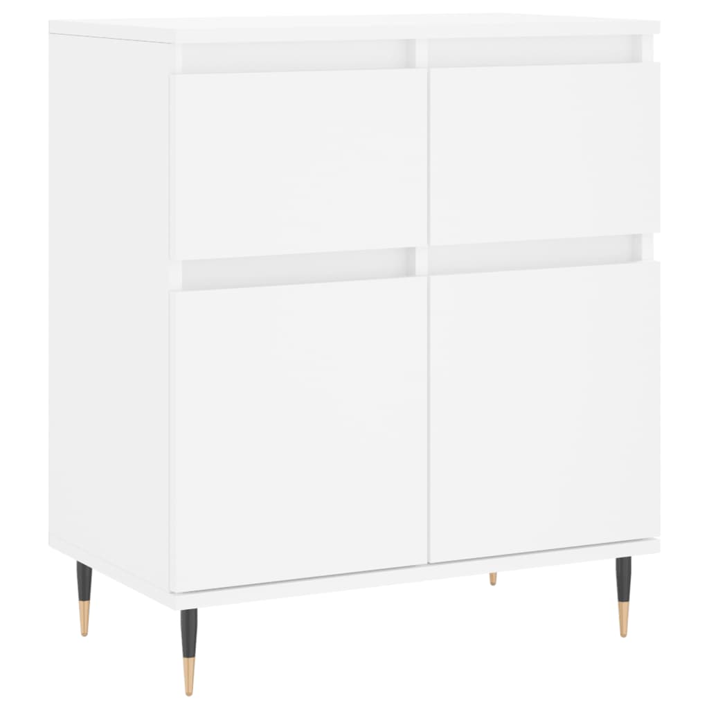 Vidaxl dressoir 60x35x70 cm bewerkt hout wit