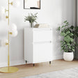 Vidaxl dressoir 40x35x70 cm bewerkt hout wit