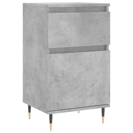 Vidaxl dressoir 40x35x70 cm bewerkt hout betongrijs