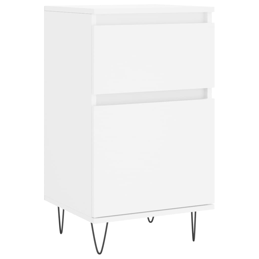 Vidaxl dressoir 40x35x70 cm bewerkt hout wit