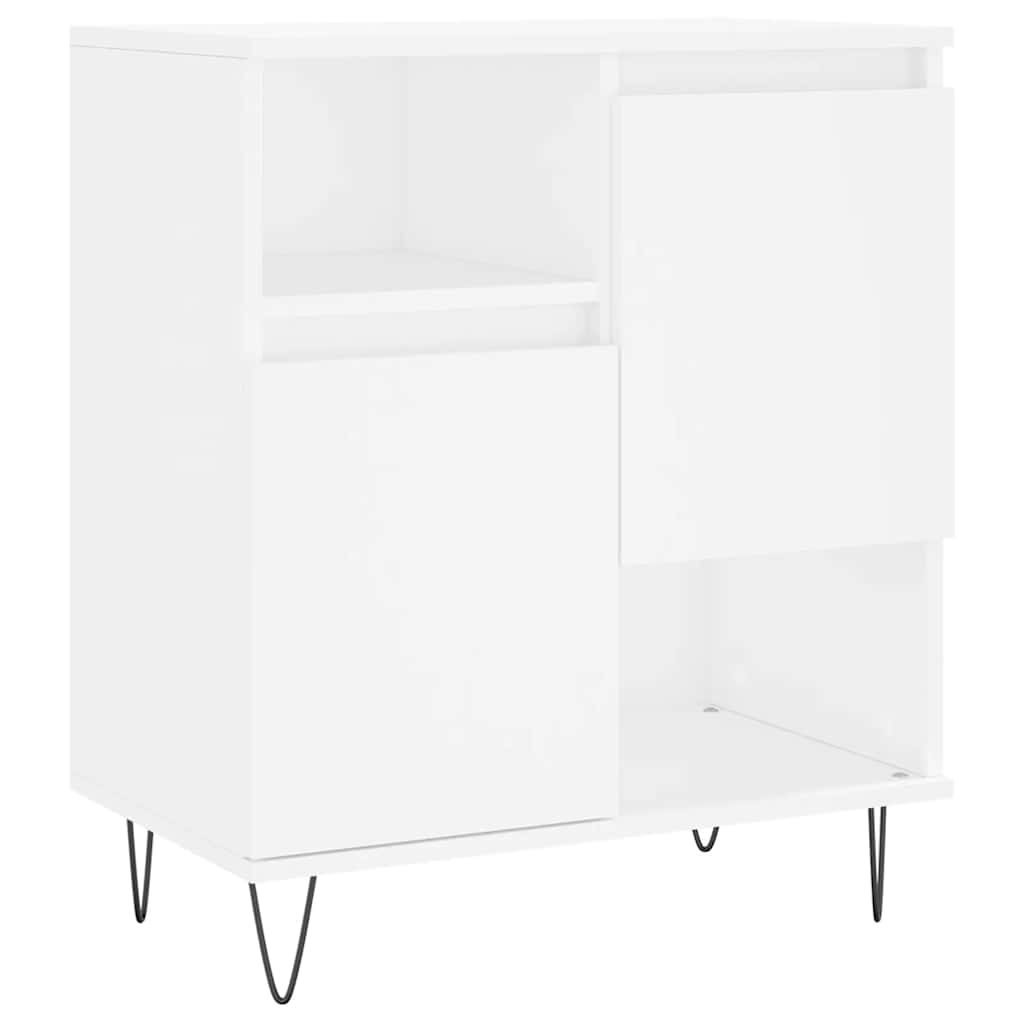 Vidaxl dressoir 60x35x70 cm bewerkt hout wit