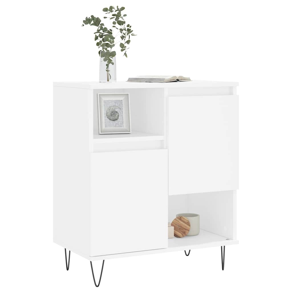 Vidaxl dressoir 60x35x70 cm bewerkt hout wit