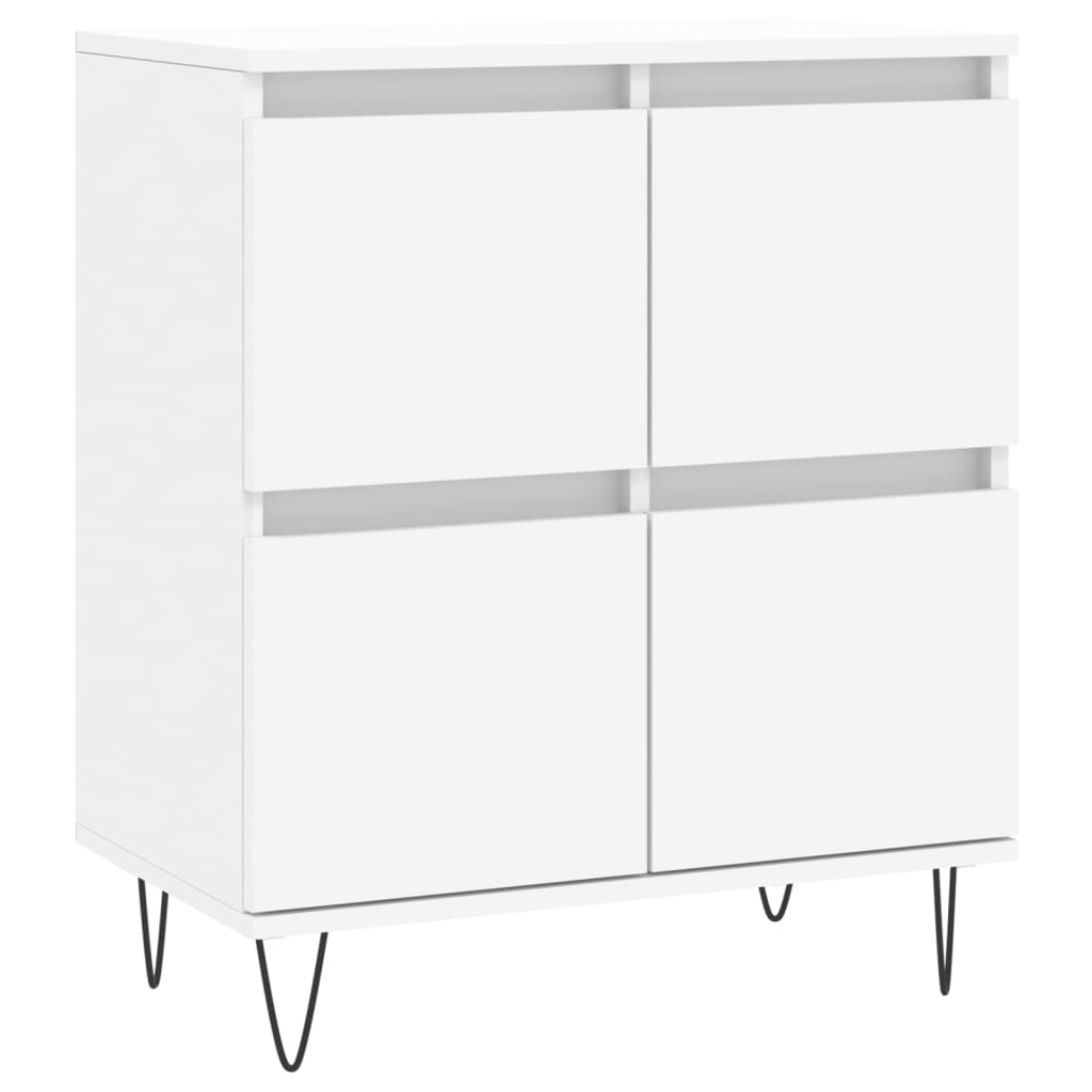 Vidaxl dressoir 60x35x70 cm bewerkt hout wit
