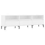 Vidaxl tv-meubel 150x30x44,5 cm bewerkt hout wit