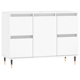 Vidaxl badkamerkast 80x33x60 cm bewerkt hout wit