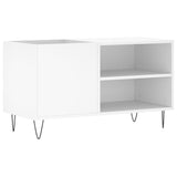 Vidaxl platenkast 85x38x48 cm bewerkt hout wit