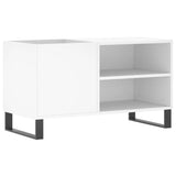Vidaxl platenkast 85x38x48 cm bewerkt hout wit
