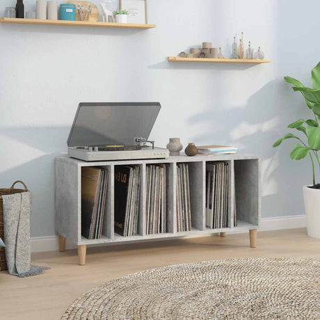 Vidaxl platenkast 100x38x48 cm bewerkt hout betongrijs