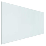 Vidaxl vuurplaats glazen plaat transparant 120 x 60 cm glas