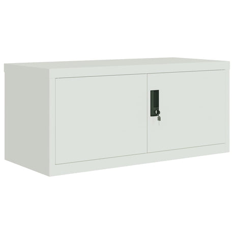 Vidaxl archiefkast 90x40x40 cm staal lichtgrijs