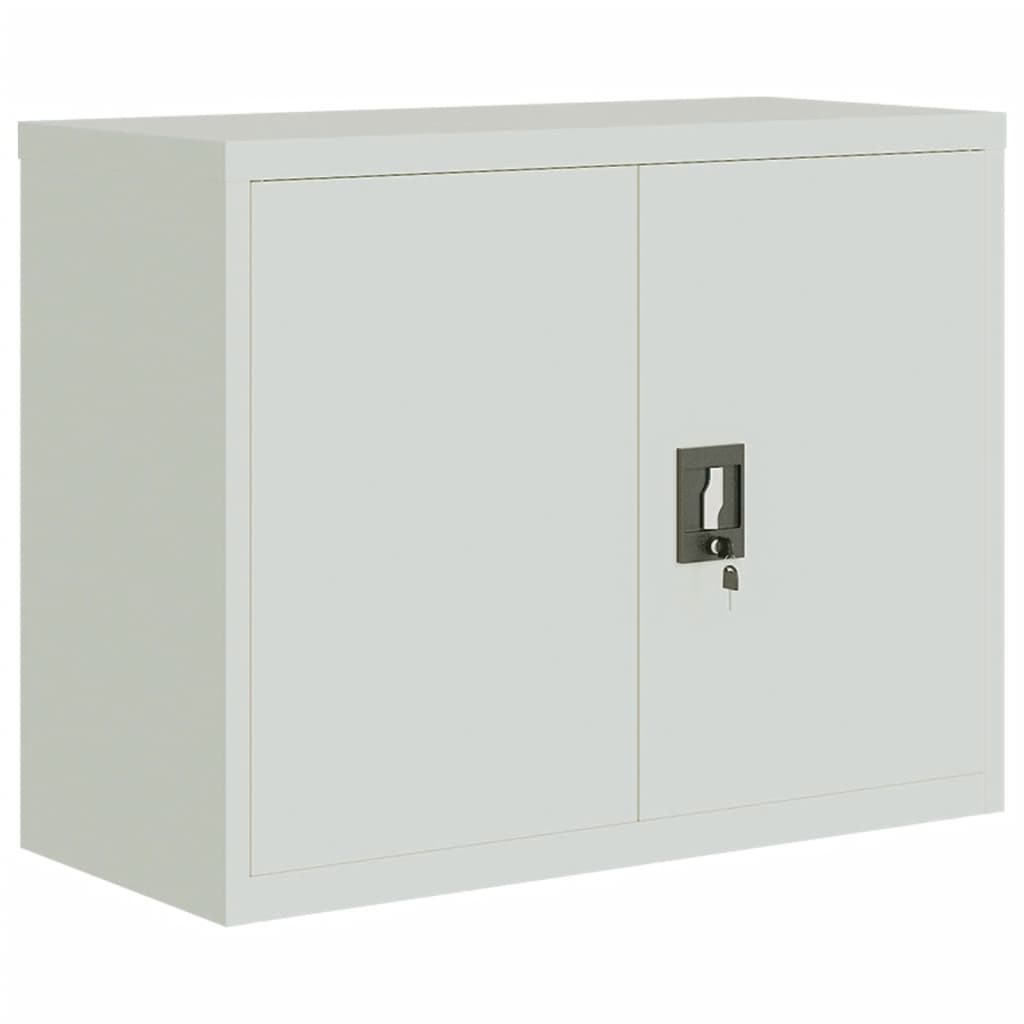 Vidaxl archiefkast 90x40x70 cm staal lichtgrijs
